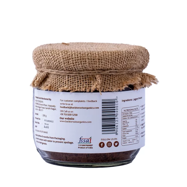 Back to Roots Organic Jaggery Powder - Image 2