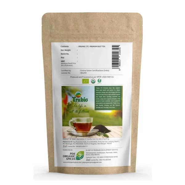 Trubio Organic CTC Dust Tea - Image 2
