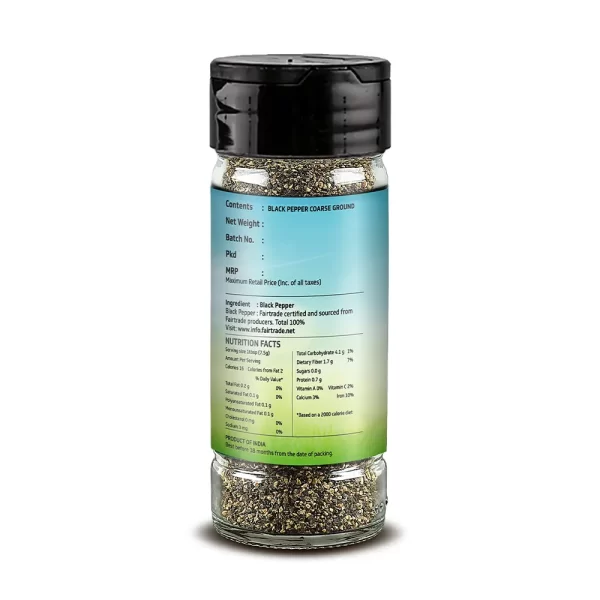 Trubio Organic Black Pepper Coarse - Image 3