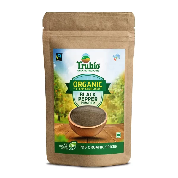 Truebio Organic Black Pepper Powder Pouch
