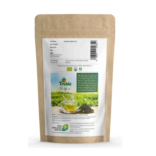 Trubio Organic Green Tea 200g - Image 2