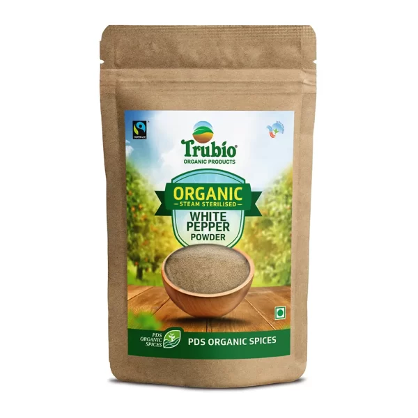 Trubio Organic White Pepper Powder Pouch