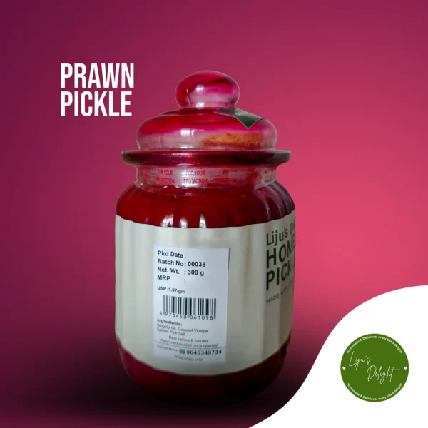 Homemade Prawns Pickle 300g - Image 2