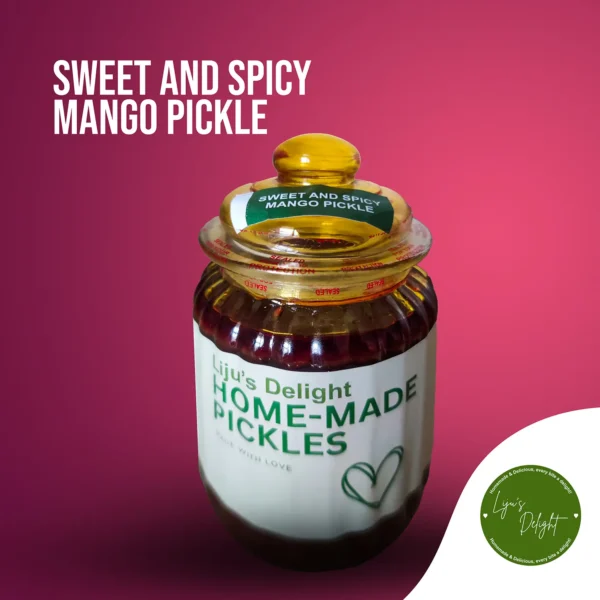 sweet and spicy mango pickle