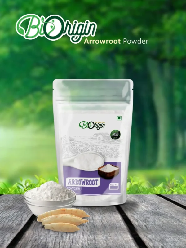 Biorgin 100% Natural Arrowroot Powder (Koova) in Pouch