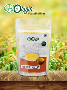 Biorigin 100% Natural Foxtail Millet in Pouch 500gms