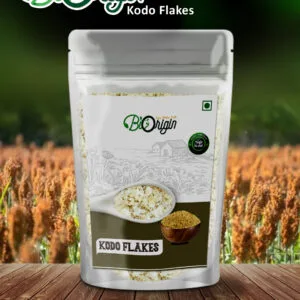 Biorigin 100% Natural Kodo Millet Flakes (Varagu Rice) in Pouch 500gms