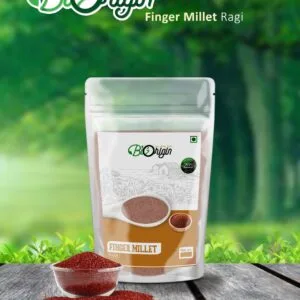 Biorigin 100% Natural Finger Millet (Ragi) in Pouch 500gms